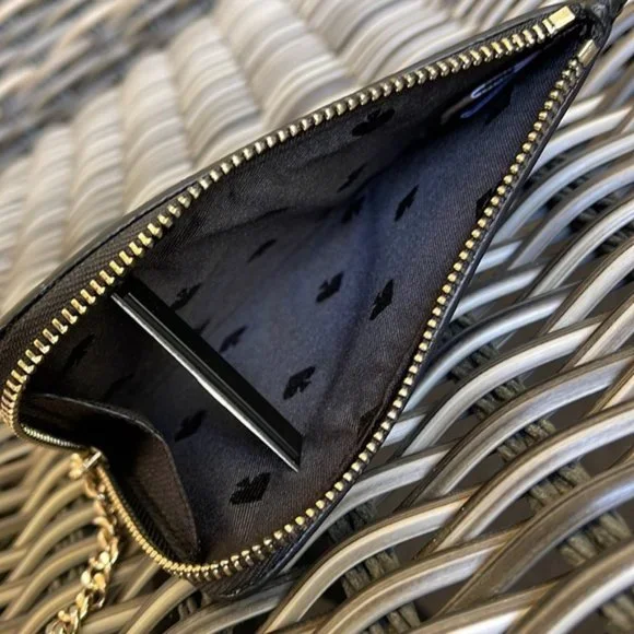 Kate Spade Darcy Medium L-Zip Card Holder Black - Picture 4 of 15